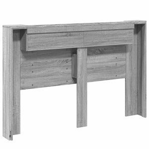 Kopfteil mit LED Grau Sonoma 160cm