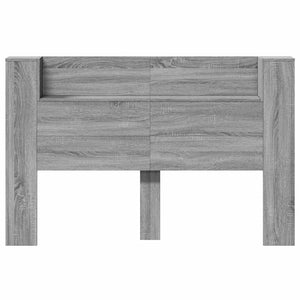 Kopfteil mit LED Grau Sonoma 160cm