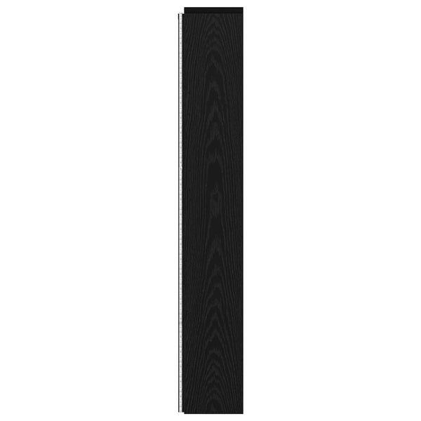 Kopfteil mit LED Schwarze Eiche 160 cm
