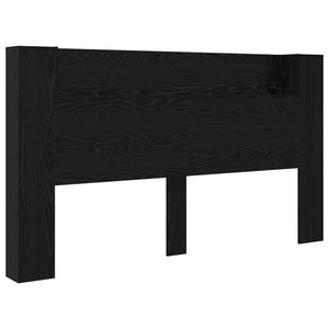 Kopfteil mit LED Schwarze Eiche 180 cm