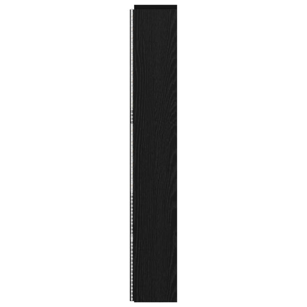 Kopfteil mit LED Schwarze Eiche 180 cm