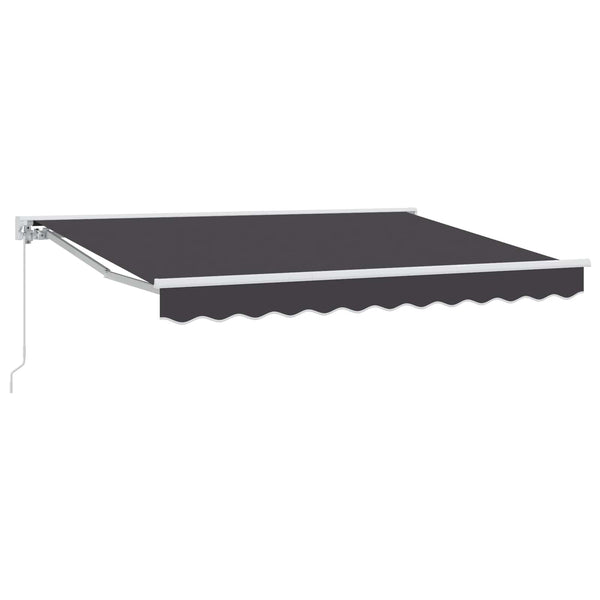 Manuelle Markise Anthrazit 3,5x2,5m