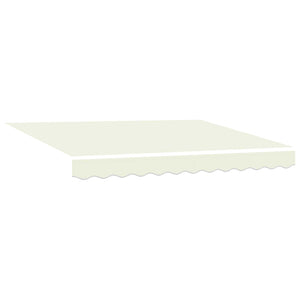 Manuelle Einziehbare Markise Creme 2,5x2m