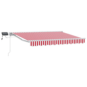 Manuelle Markise mit LED-Beleuchtung 2,5x2m