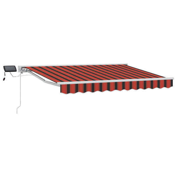 Manuelle Markise mit LED-Beleuchtung 3x2 m