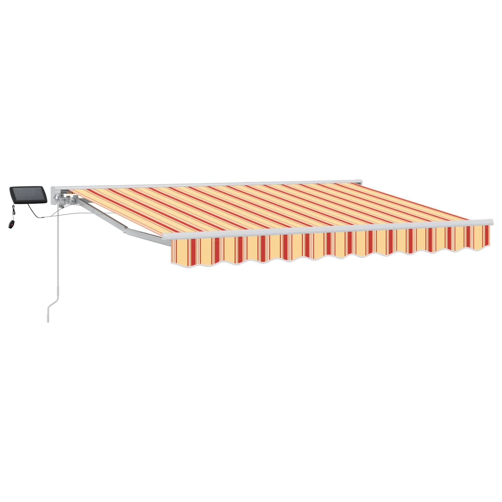 Manuelle Markise mit LEDs 3x2,5 m