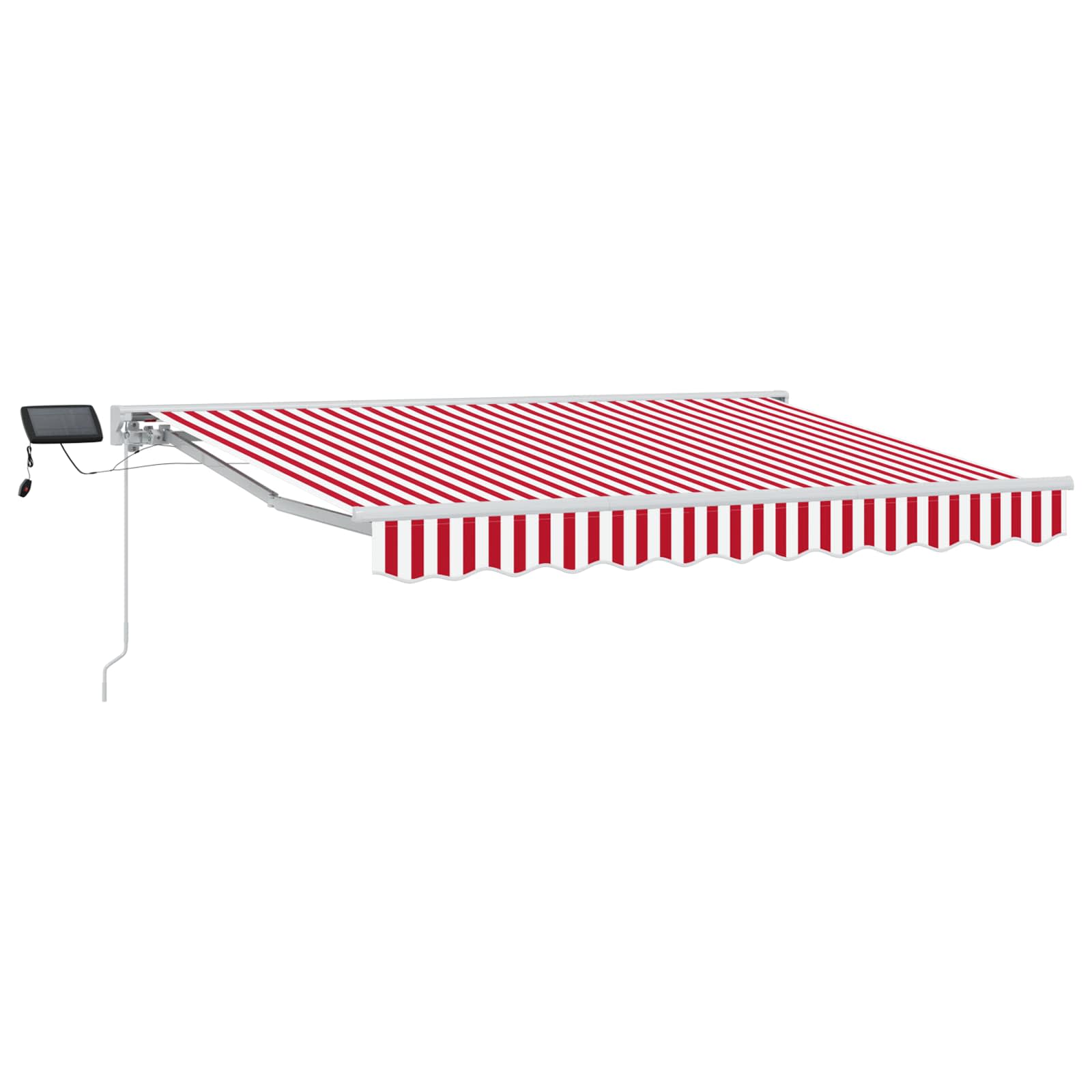 Manuelle Markise mit LED-Beleuchtung 3x2,5m
