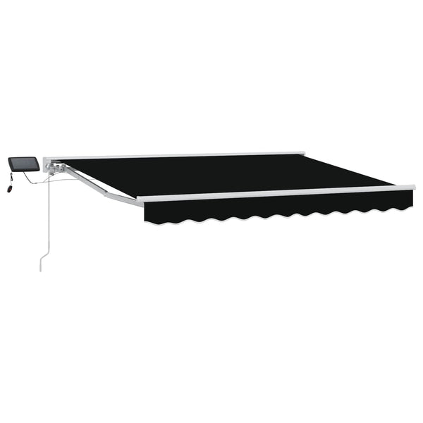 Manuelle Markise mit LEDs, 3,5x2,5m