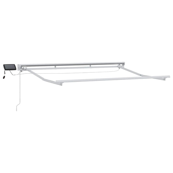 Manuelle Markise mit LEDs, 3,5x2,5m