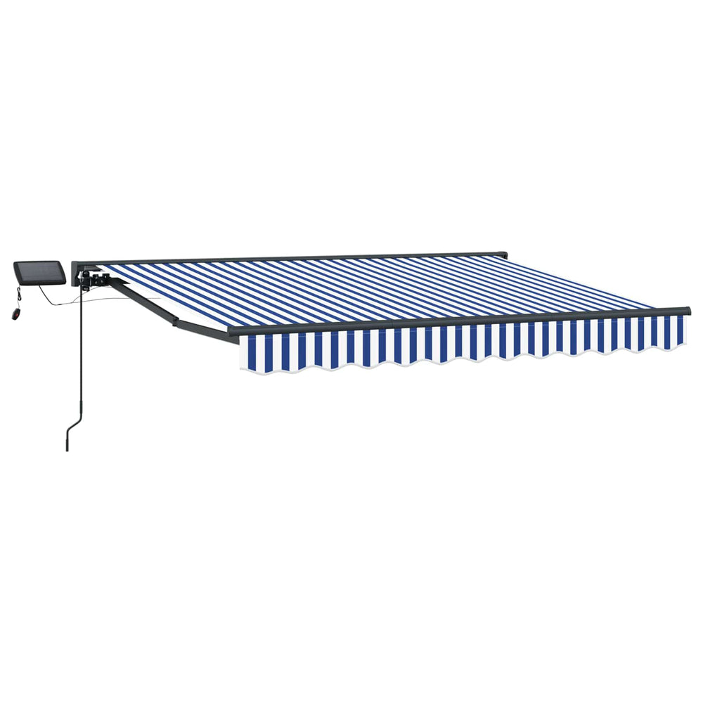 Manuelle Markise mit LED-Beleuchtung 2,5x2 m