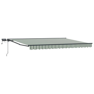 Manuelle LED-Markise 4x2m
