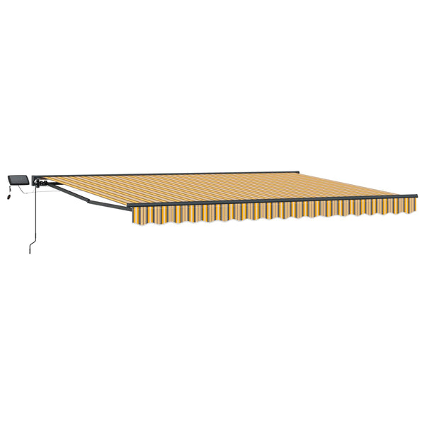 Manuelle LED-Markise 5x3 m