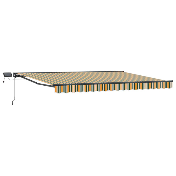 Manuelle LED-Markise 5x3 m