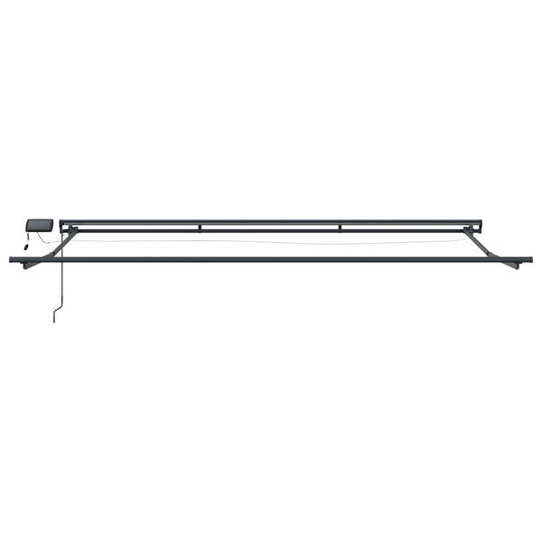 Manuelle Markise mit LED-Beleuchtung 5x3,5m