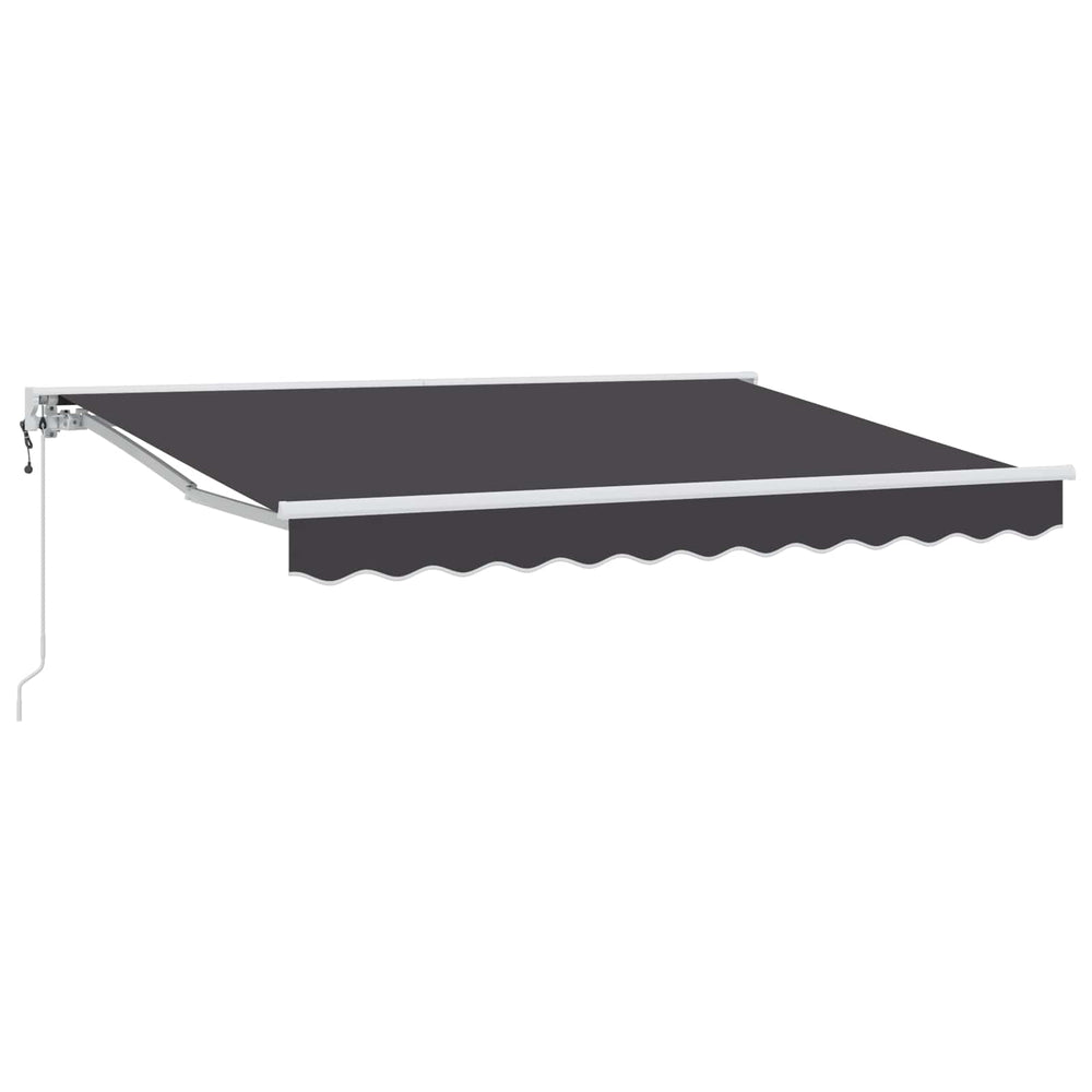 Elektrische Markise Anthrazit 3x2,5 m