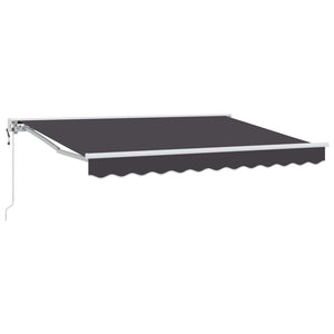 Elektrische Markise Anthrazit 3x2,5 m