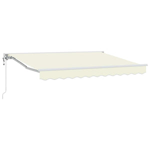 Elektrische Markise Creme 3,5 x 2,5 m