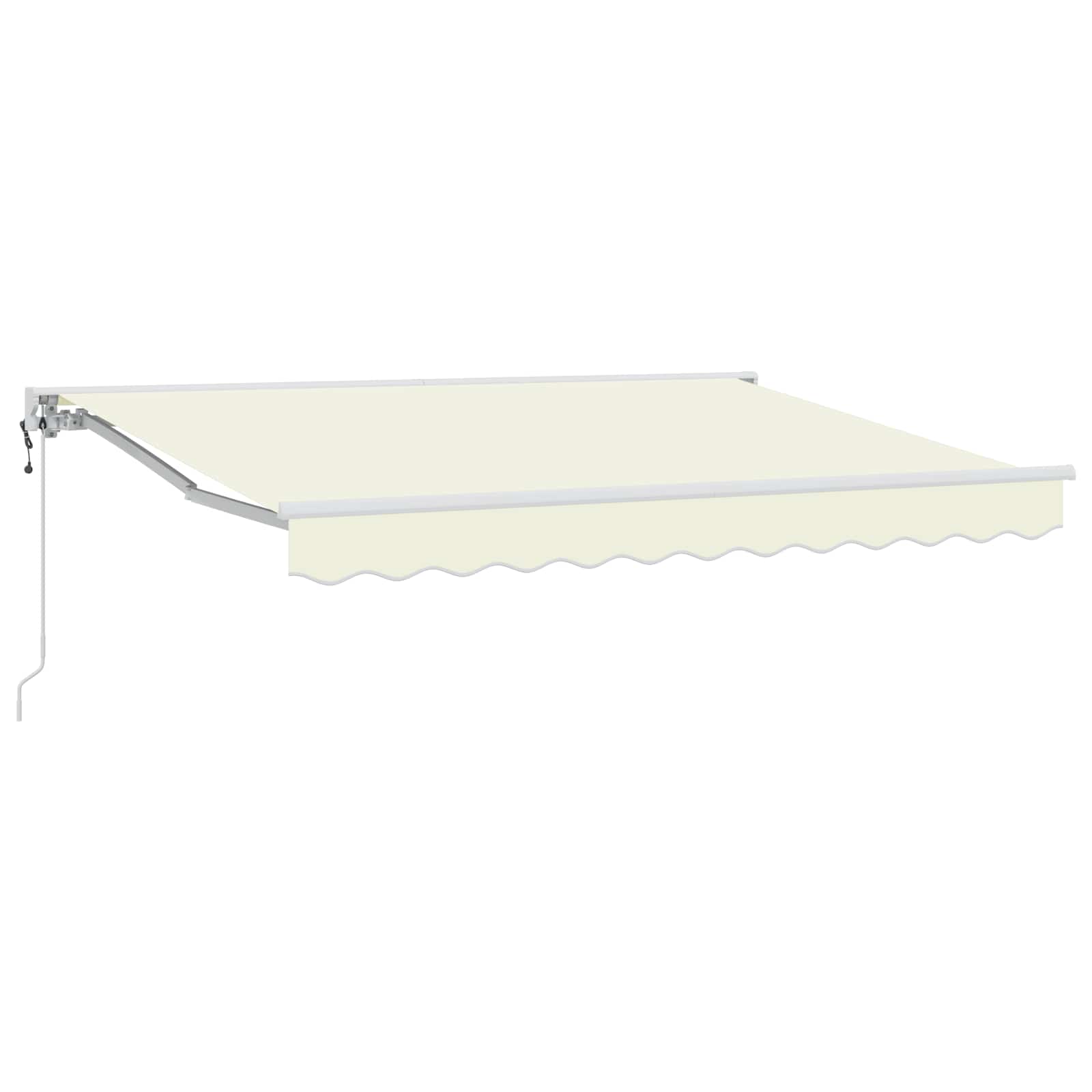 Elektrische Markise Creme 3,5 x 2,5 m