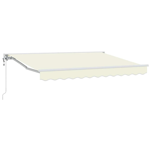 Elektrische Markise Creme 3,5 x 2,5 m