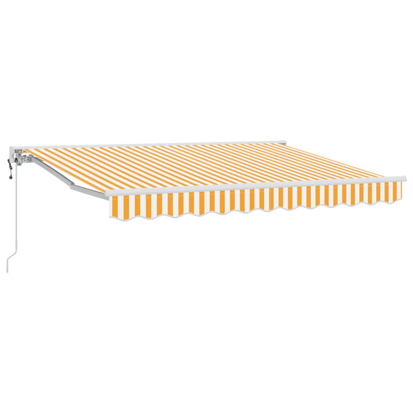 Elektrische Markise Orange 3,5x2,5m