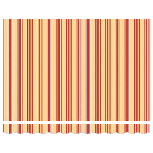 Elektrische Markise Gelb Orange 3,5x2,5m