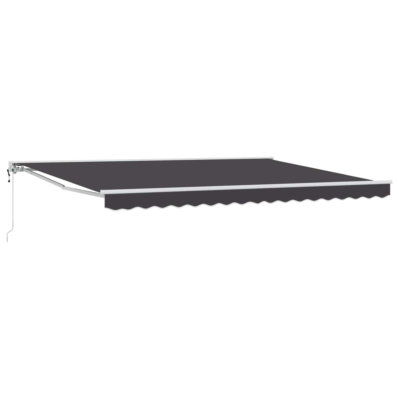 Elektrische Markise Anthrazit 4,5x3m