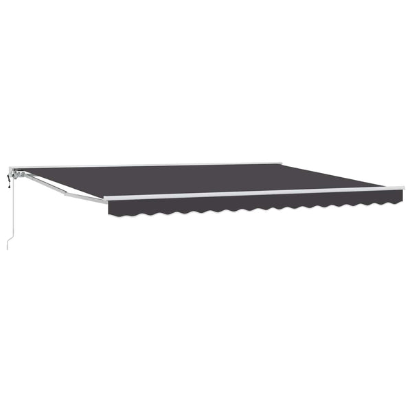 Elektrische Markise Anthrazit 4,5x3m