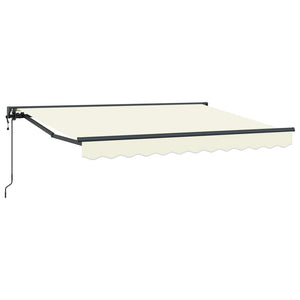 Elektrische Ausziehbare Markise Creme 2,5x2m
