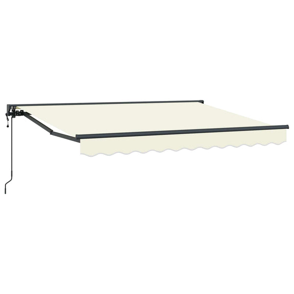 Elektrische Ausziehbare Markise Creme 3x2 m