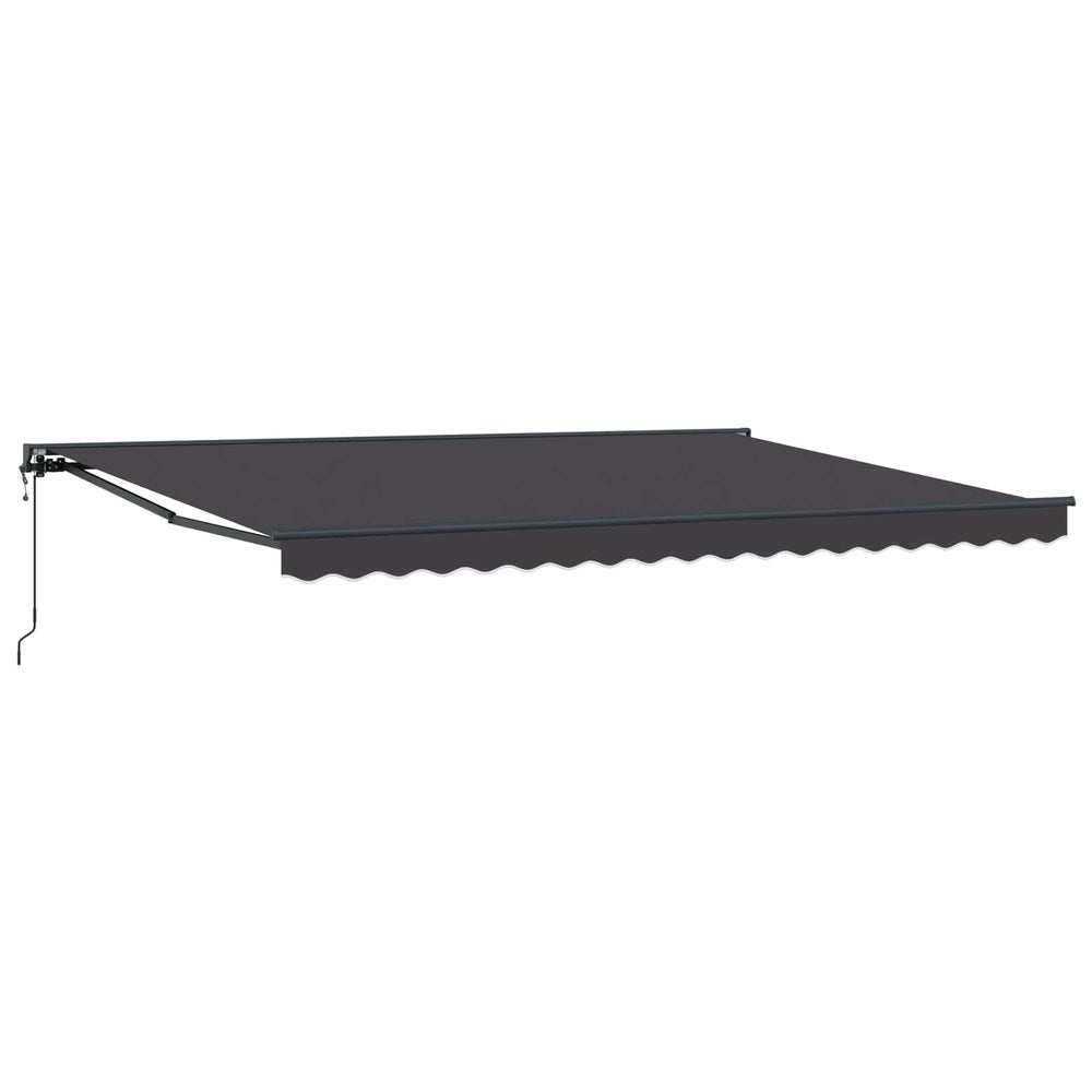 Elektrische Markise Anthrazit 4x2 m