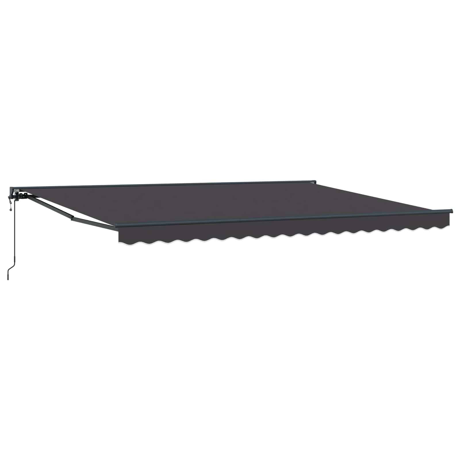 Elektrische Markise Anthrazit 4x2 m