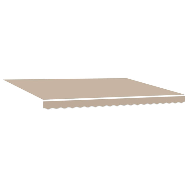 Elektrische Markise 4,5x3,5m Beige & Anthrazit