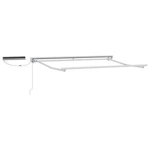 Elektrische Markise Grün/Gelb/Weiß 3x2,5m