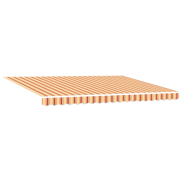 Elektrische Markise 4x3m Gelb/Orange/Weiß