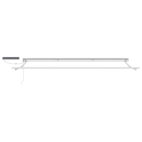 Elektrische Markise Grün/Gelb/Weiß 4x3,5m