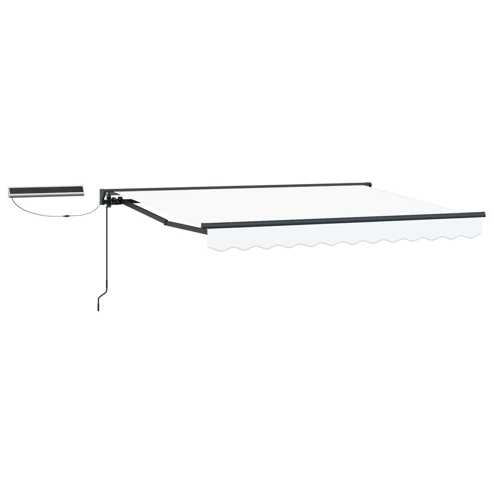 Elektrische Markise, Ausziehbar, 3,5x2,5m