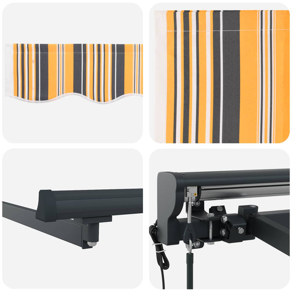 Elektrische Markise, ausziehbar, 4x3,5 m