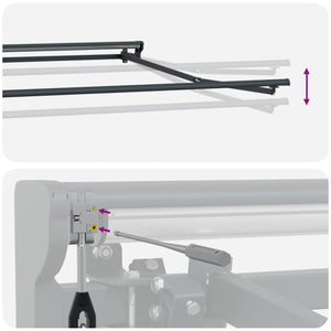 Elektrische Markise Anthrazit Grau 5x3 m