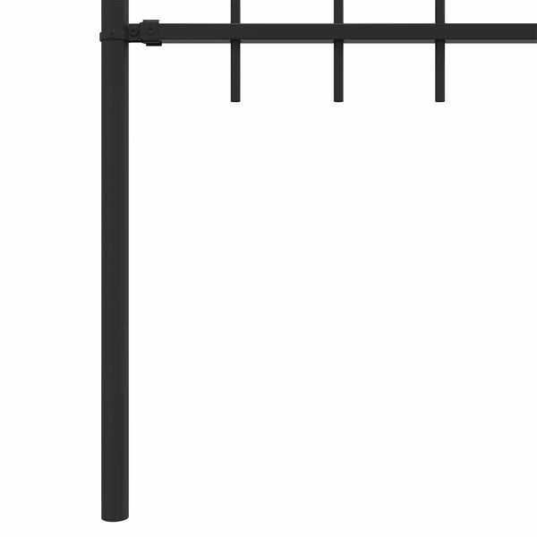 Spießzaun Asten Schwarz 200x150cm