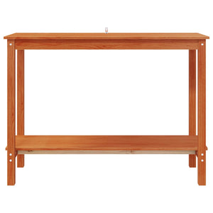 Konsolentisch Wachsbraun Kiefer Massivholz 110cm