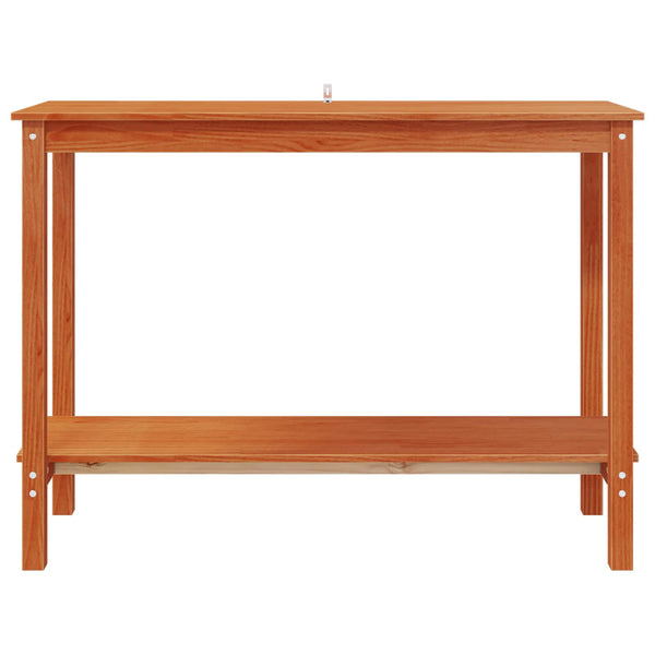 Konsolentisch Wachsbraun Kiefer Massivholz 110cm