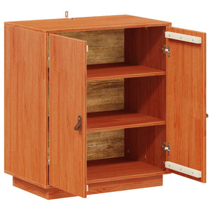 Sideboard Wachsbraun Kiefer Massivholz 65,5cm