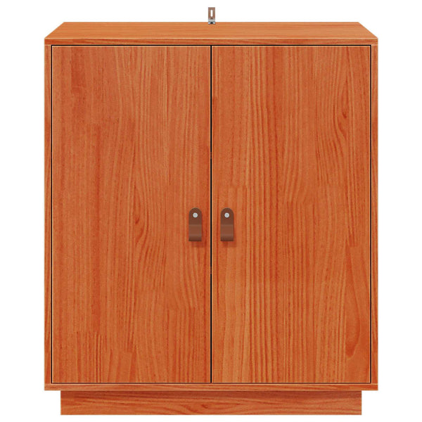 Sideboard Wachsbraun Kiefer Massivholz 65,5cm
