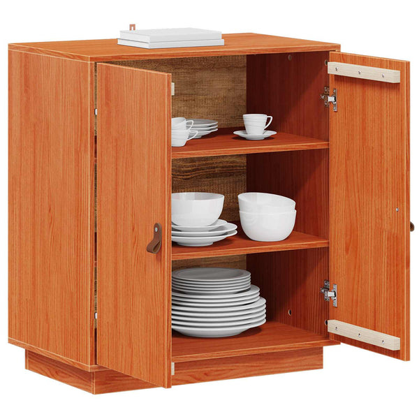 Sideboard Wachsbraun Kiefer Massivholz 65,5cm