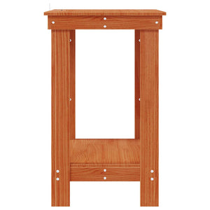 Werkbank Kiefer Massivholz Wachsbraun 80cm