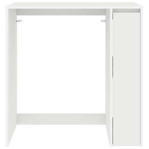Waschmaschinen-Schrank Weiß 87x60x89 cm