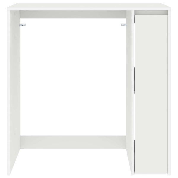 Waschmaschinen-Schrank Weiß 87x60x89 cm