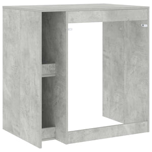 Waschmaschinenschrank Betonoptik 87 cm