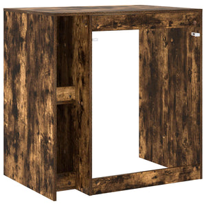Waschmaschinenschrank Räuchereiche 87x60x89 cm