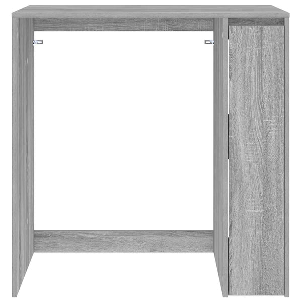 Waschmaschinenschrank Grau Sonoma 87x60x89 cm